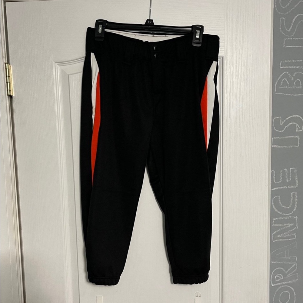 Softball pants - elastic waistband and cuffs